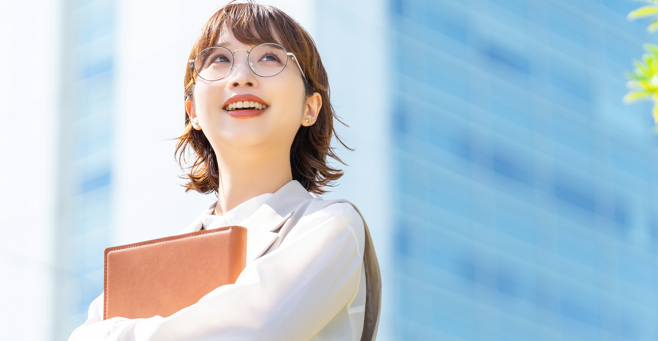 笑顔な女性